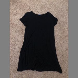 Black T-shirt Dress